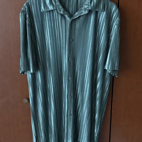 [BUNJANG] Pleated Shirt / 플리츠 셔츠