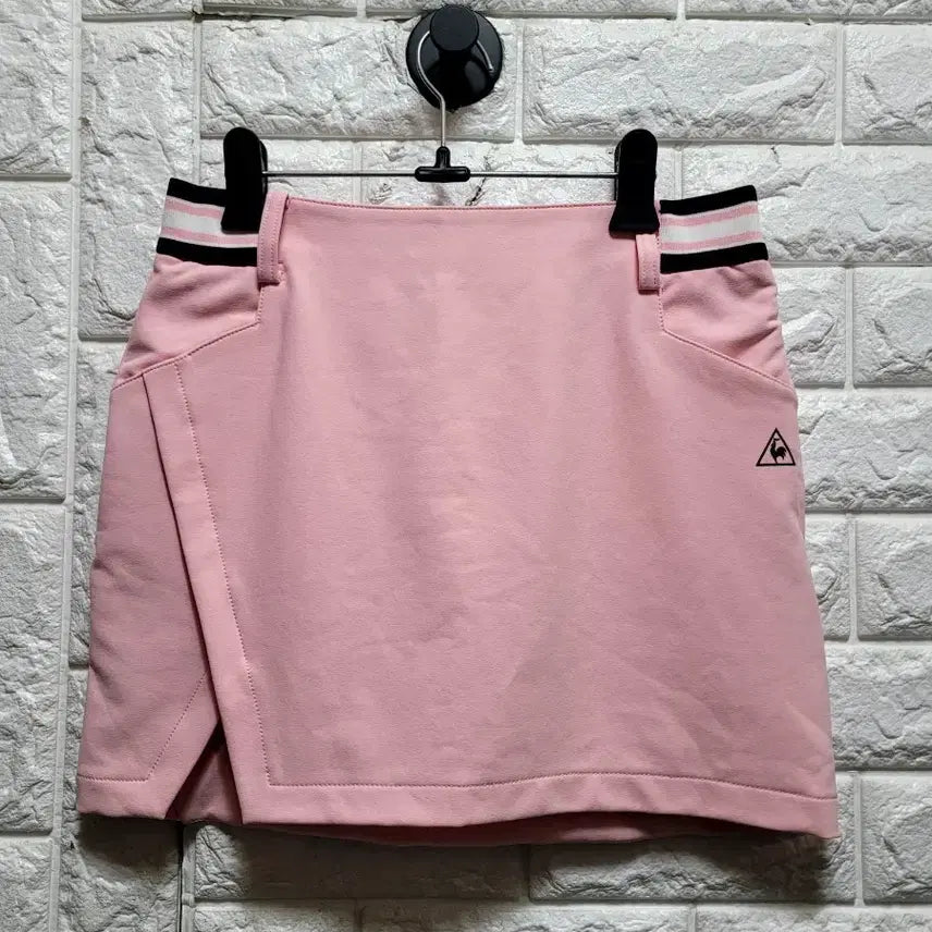 [BUNJANG] Le Coq Sportif Pink Pleated Skirt / 르꼬끄 스포르티브 핑크 플리츠 스커트