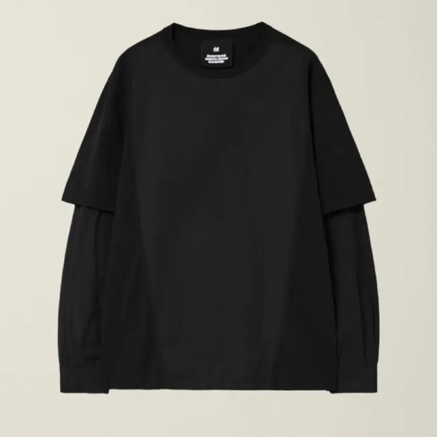 [BUNJANG] EE Numare Layered Long Sleeve Black M / EE 누마레 레이어드 롱슬리브 M
