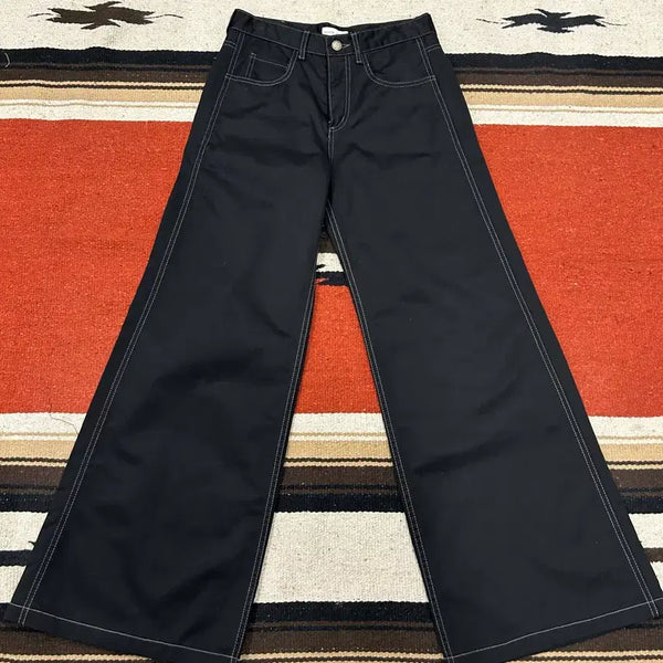 [BUNJANG] Facade Pattern Wide Pants / 파사드패턴 와이드팬츠
