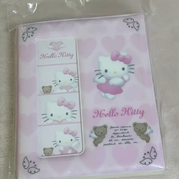 [BUNJANG] Sanrio Hello Kitty Angel Pink Life Four Cuts Album Binder Collect Book / 헬로키티 문방구 인생네컷 앨범 바인더 콜렉트북 천사 엔젤 핑크