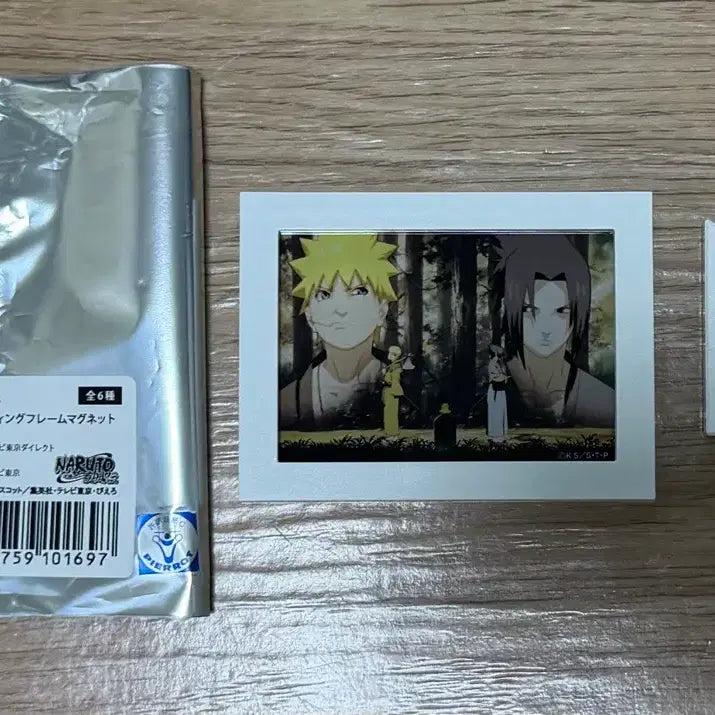 [BUNJANG] Naruto Shippuden Trading Frame Magnet (Naruto, Sasuke) / [단순개봉] 나루토 질풍전 트레이딩 프레임 마그넷(나루토 사스케)