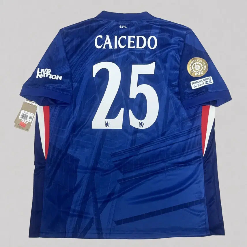 [BUNJANG] Chelsea 25-26 Home Caicedo Club World Cup Final Jersey (XL) / [해외 2XL] 25-26 첼시 홈 카이세도 클럽월드컵 결승 유니폼