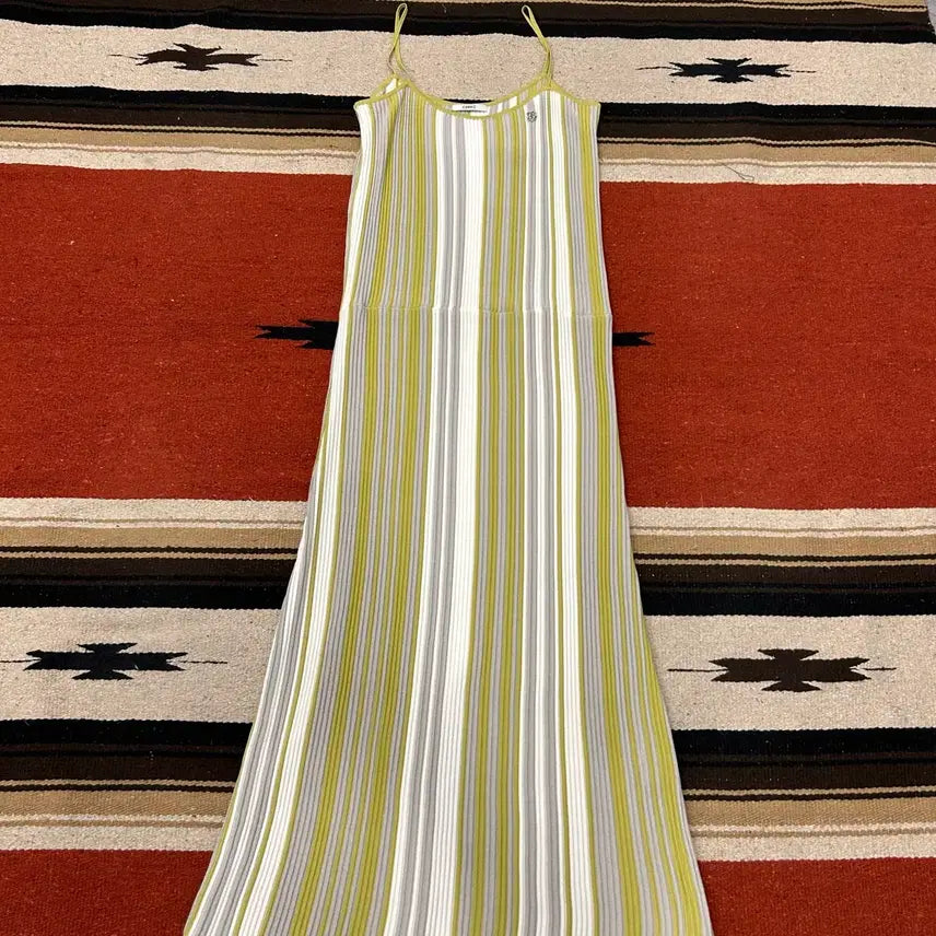 [BUNJANG] Seric Stripe Knit Dress / 세릭 스트라이프 니트 원피스