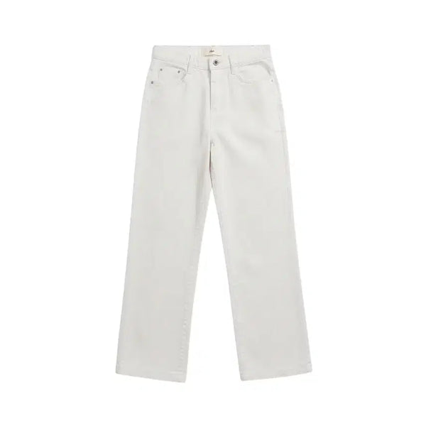 [BUNJANG] Howluck Cotton Pants with Inner Banding - Ivory (Women's S) / 여성S/ 하우럭 핏예쁜 속밴딩 면바지 코튼 팬츠 IV 32-151