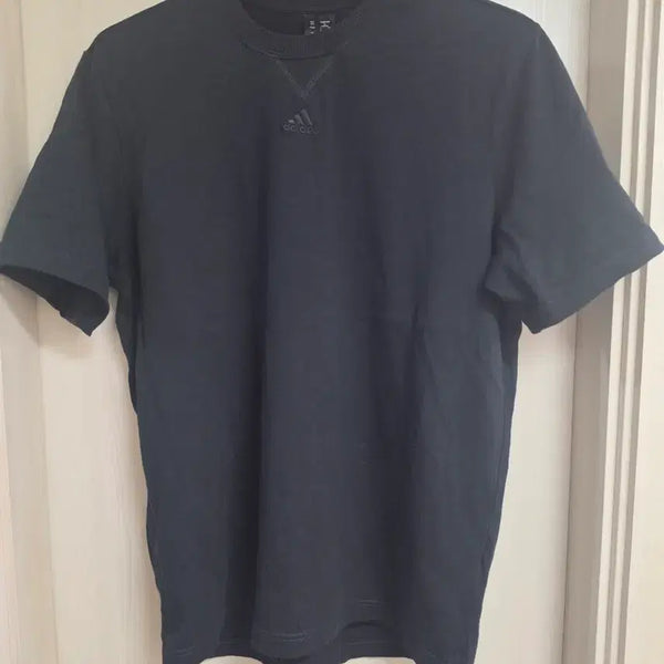 [BUNJANG] Adidas Cotton T-Shirt Black L / 아디다스(adidas) 반팔 면 티셔츠 블랙 L