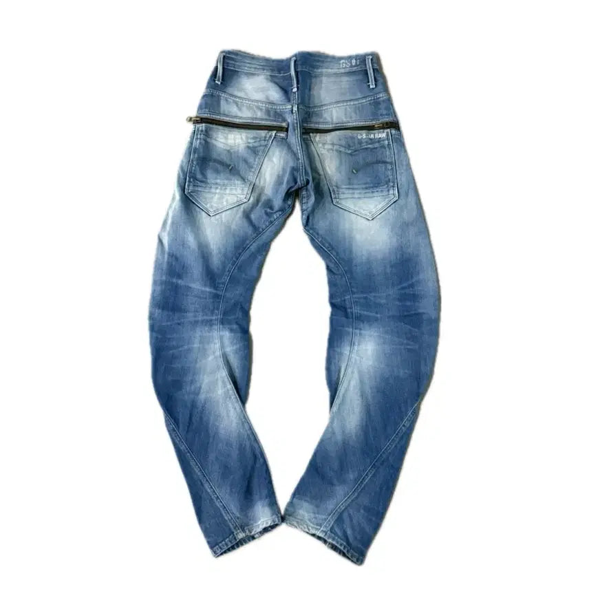 [BUNJANG] Zstarrow Curved Denim Pants / 지스타로우 커브드 데님팬츠