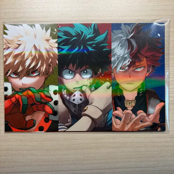 [BUNJANG] My Hero Academia Hologram Postcard Set / 나의히어로아카데미아 홀로그램 엽서