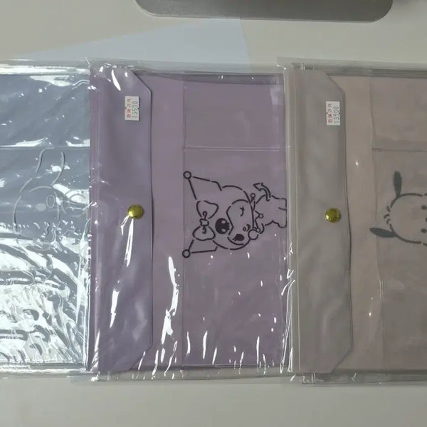 [BUNJANG] Sanrio Multi Case A5 Clear File Holder 3-Piece Set / 산리오 멀티케이스 A5클리어파일홀더 3종 세트 새상품