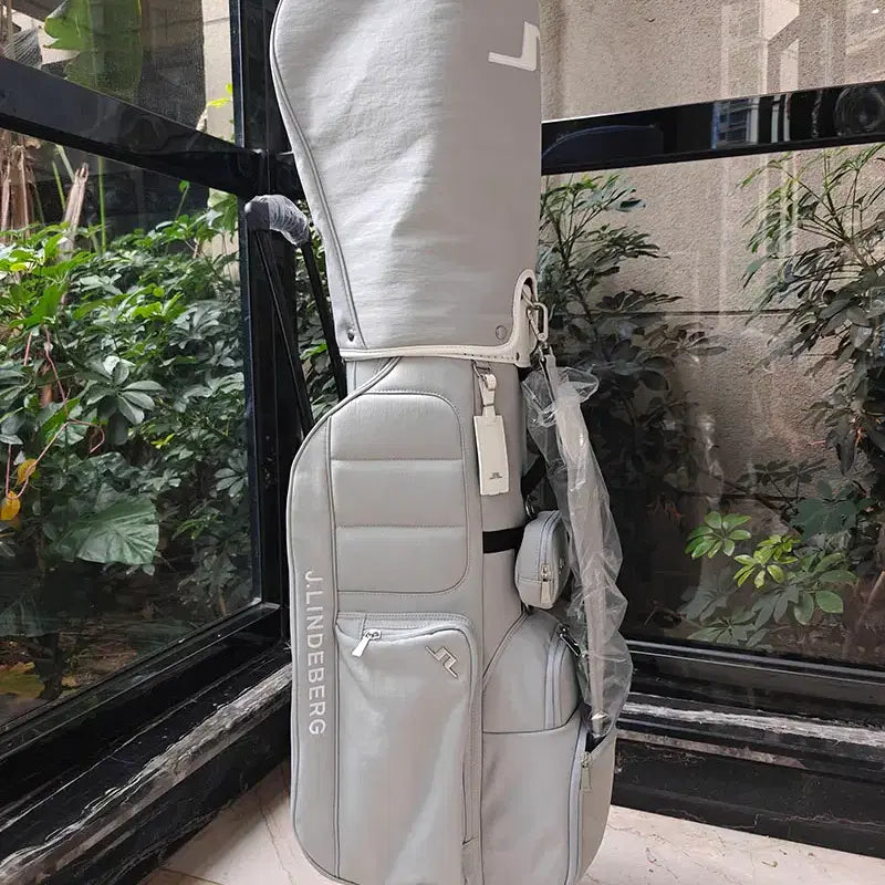 [BUNJANG] Waterproof Wheeled Golf Bag Cart Bag (Gray) / 방수 바퀴형 골프백 휠캐디백 (그레이)