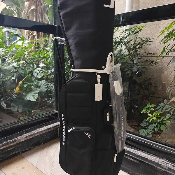 [BUNJANG] Waterproof Wheeled Golf Bag Caddy Bag (Black) / 방수 바퀴형 골프백 휠캐디백 (블랙)
