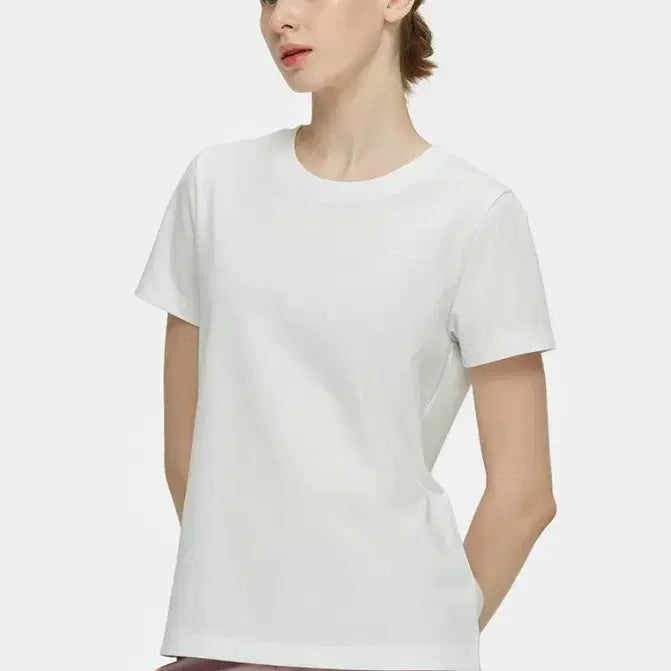 [BUNJANG] Mulawear White T-Shirt - Size L / 뮬라웨어 화이트 반팔티 L사이즈
