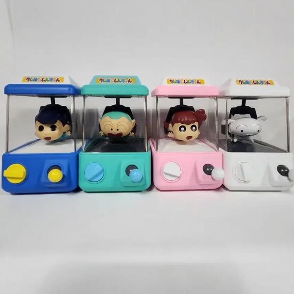 [BUNJANG] Crayon Shin-chan Mini Game Machine Figure Set (4 Types) / 크레용신짱 짱구는못말려 미니 오락기 피규어 4종 세트