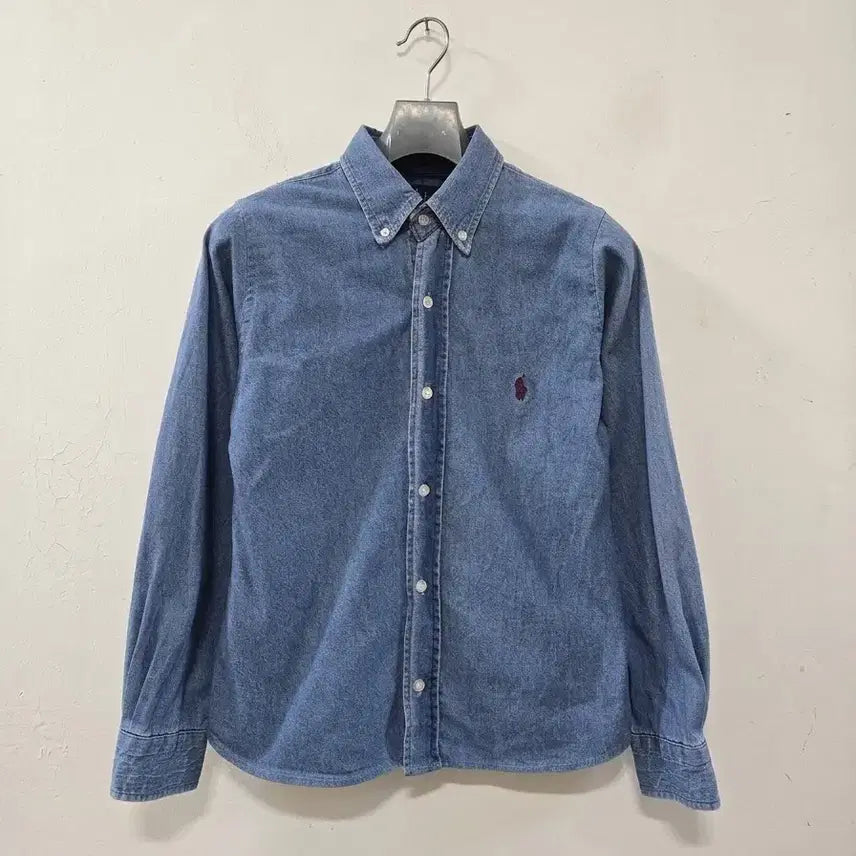 [BUNJANG] Polo Ralph Lauren Made in USA Denim Shirt Size S / 폴로 랄프로렌 made in USA 데님 셔츠 S