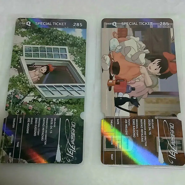 [BUNJANG] Kiki's Delivery Service Special Ticket Set / 마녀배달부 키키 스페셜 티켓 2종 씨네큐 특전 티켓