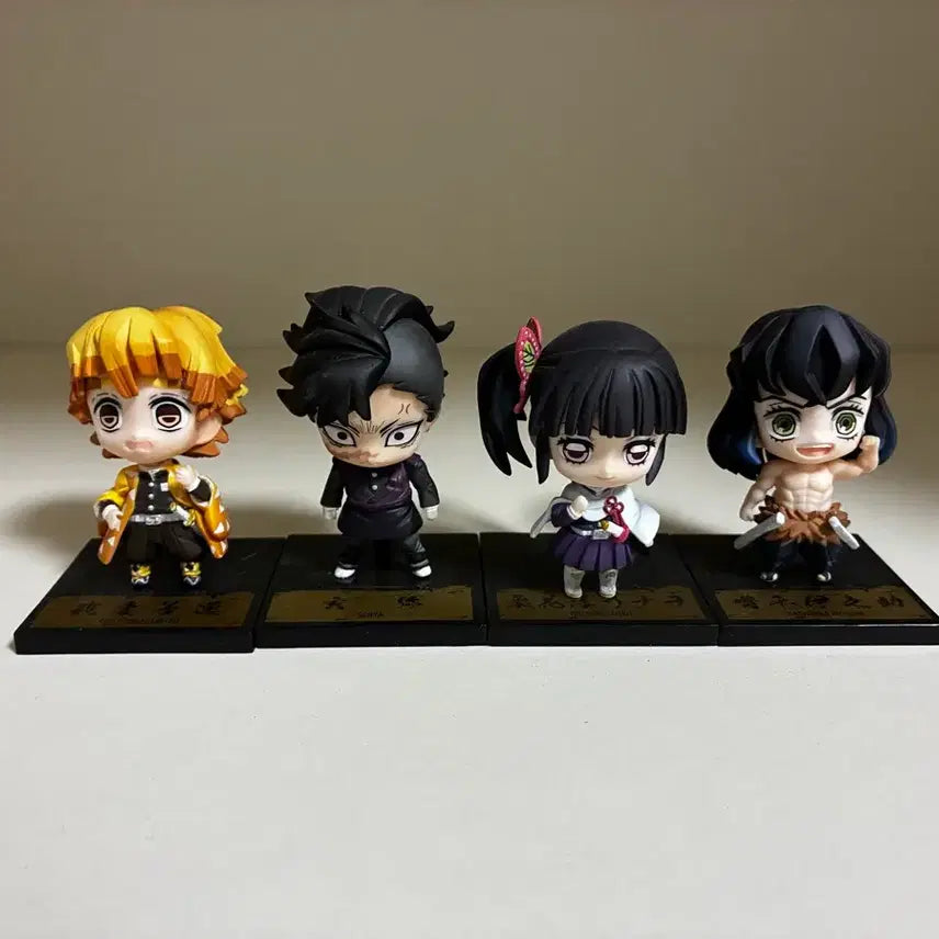 [BUNJANG] Megahouse Demon Slayer Tanjiro & Friends Bundle Set (Inosuke, Zenitsu, Genya, Kanao) / 귀멸의 칼날 메가하우스 탄지로와 친구들 이노스케 젠이츠 겐야 카나오 일괄