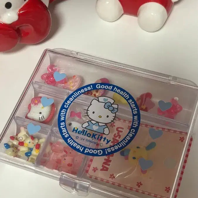 [BUNJANG] Nurse Kitty Storage Box / 간호사 키티 보관함