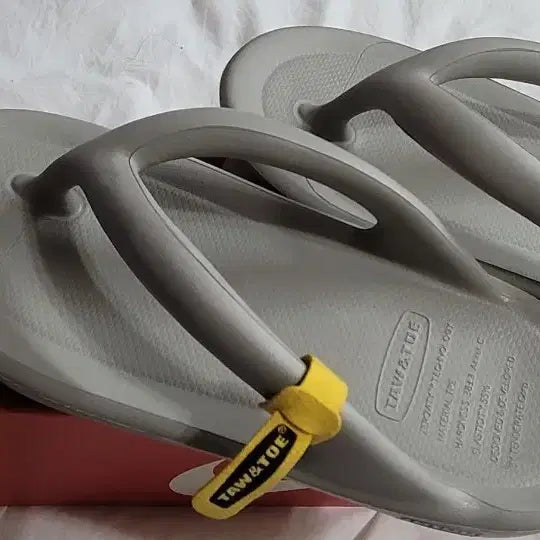 [BUNJANG] Tohn Tohn Flip Flop Sandals Gray / 토앤토 쪼리 샌들 그레이