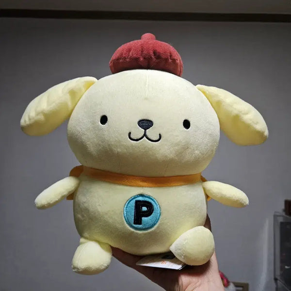 [BUNJANG] Super Shiro x Sanrio Collaboration Limited Edition Pompompurin Classic Plush / 슈퍼시로x산리오 콜라보 한정판 고전 폼폼푸린 인형