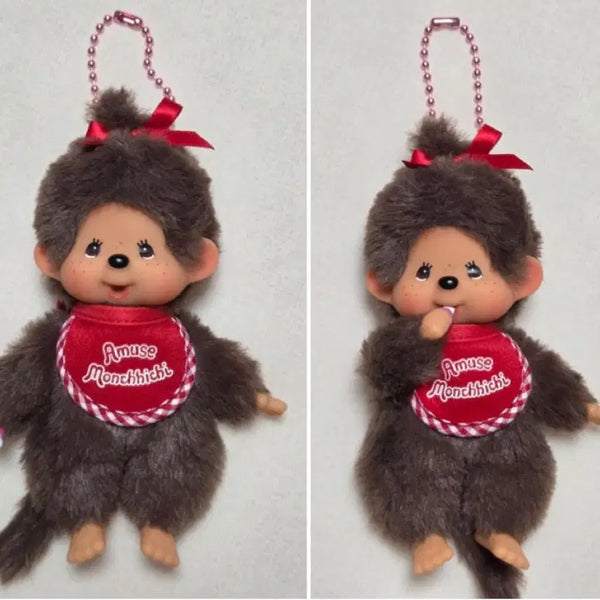 [BUNJANG] Amuse Monchhichi Doll Keychain (New) / (새상품)어뮤즈 몬치치 인형 키링