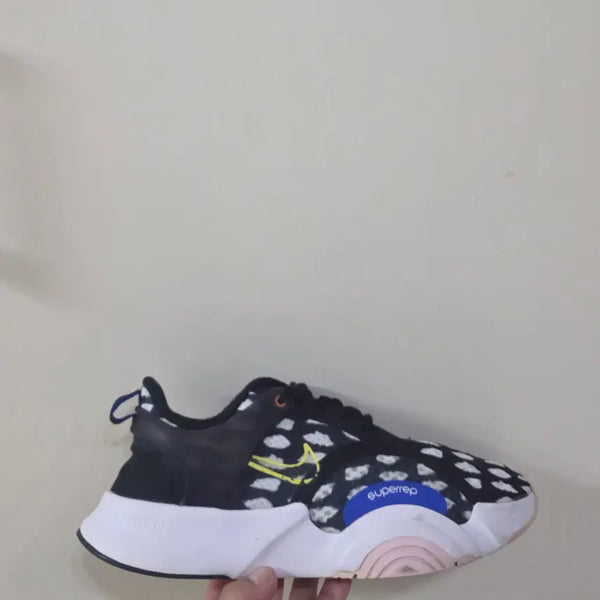 [BUNJANG] Nike Super Rep Go 2 Black White Racer Blue Training Shoes / [275] 나이키 슈퍼렙 고2 블랙화이트레이서블루ㅡ단종매물,최저가