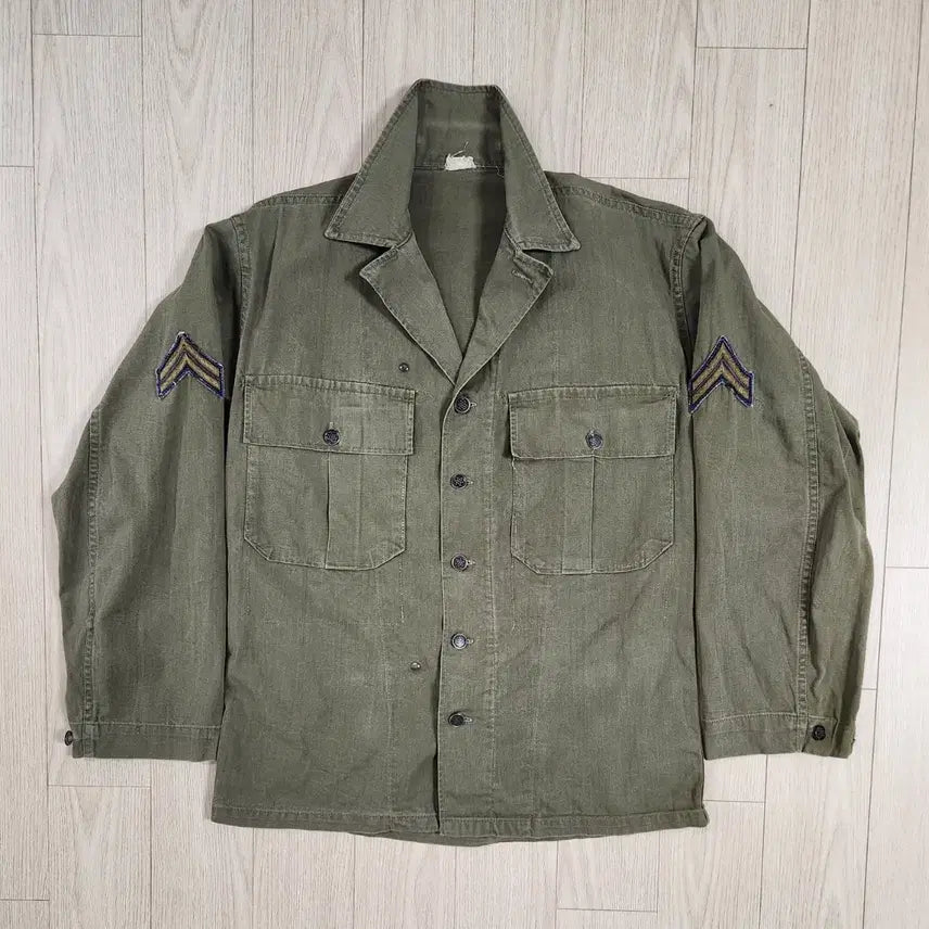 [BUNJANG] US Military M43 HBT Field Shirt / 미군 m43 hbt 셔츠