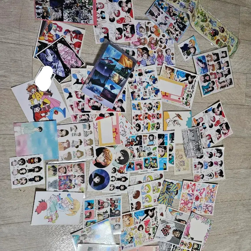 [BUNJANG] Vintage Sticker Bundle Set / 고전스티커 일괄