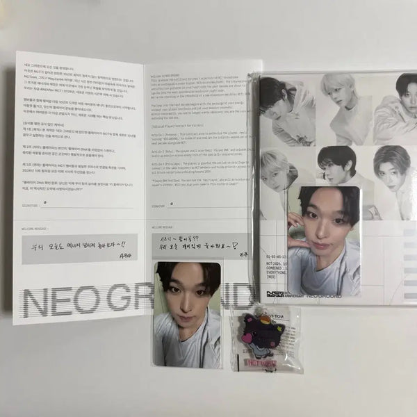 [BUNJANG] NCT WISH Neo Ground Popup Riku & Sakuya Pamphlet, Group Photocard, Wafer Charm / Nctwish 네오그라운드 팝업 리쿠 그룹포토 5만원 사쿠야 팜플렛 쿠리