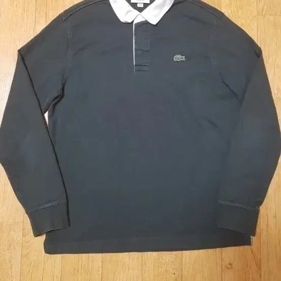 [BUNJANG] Lacoste Classic Fit Long Sleeve Polo Shirt / (백화점판 정품)라코스테 클래식핏 긴팔카라티, 100, 청록색(딥그린색)