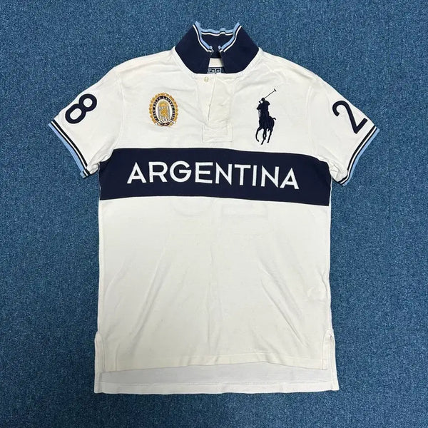[BUNJANG] Polo Ralph Lauren Big Pony Argentina Chieftain Short Sleeve Polo Shirt L / 폴로 랄프로렌 빅포니 아르헨티나 치프키프 반팔 카라티 L
