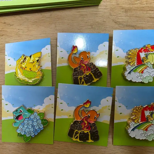 [BUNJANG] Pokemon Metal Badge / 이삭토스트 포켓몬스터 메탈뱃지 팝니다