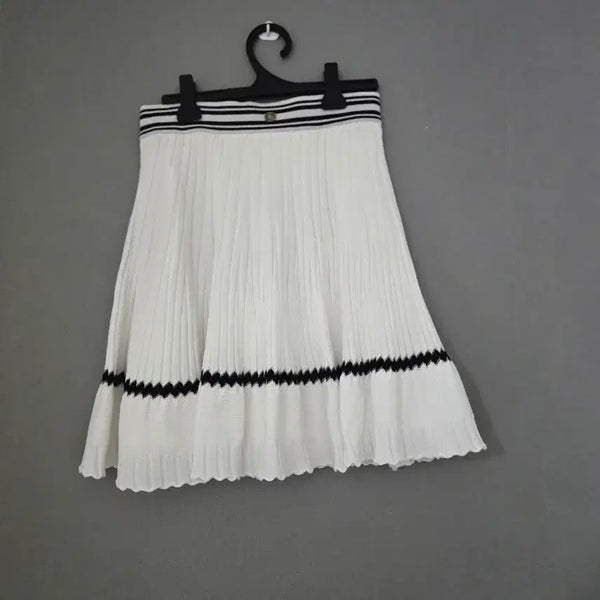 [BUNJANG] White Pleated Skirt / 화이트 플리26인지츠 스커트 26인지