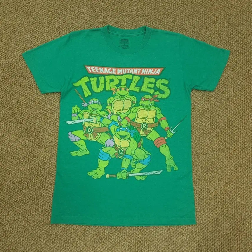 [BUNJANG] U.S.A. Turtles Ninja Turtles T-Shirt / U.S.A TURTLES 터틀스 닌자거북이 티셔츠
