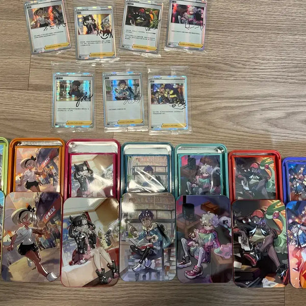 [BUNJANG] Pokemon Trainer Card + Tin Case Sleeve Set (Mid-Printing, Sealed) / 포켓몬카드 트레이너 카드 + 틴케이스 슬리브 중판 미개봉세트
