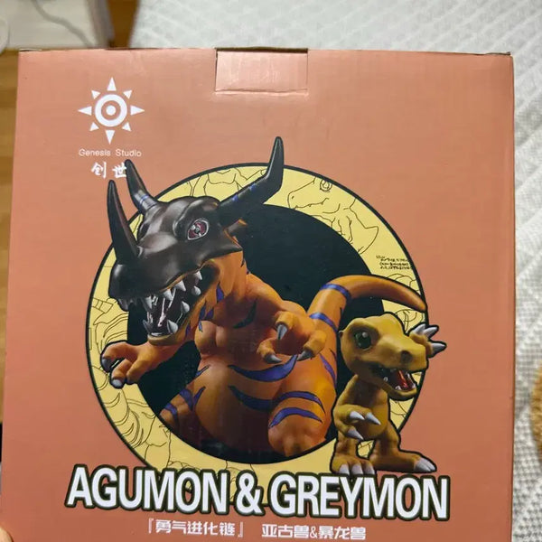 [BUNJANG] Genesis Studio Agumon & Greymon Figure / 제네시스 그레이몬 아구몬 피규어