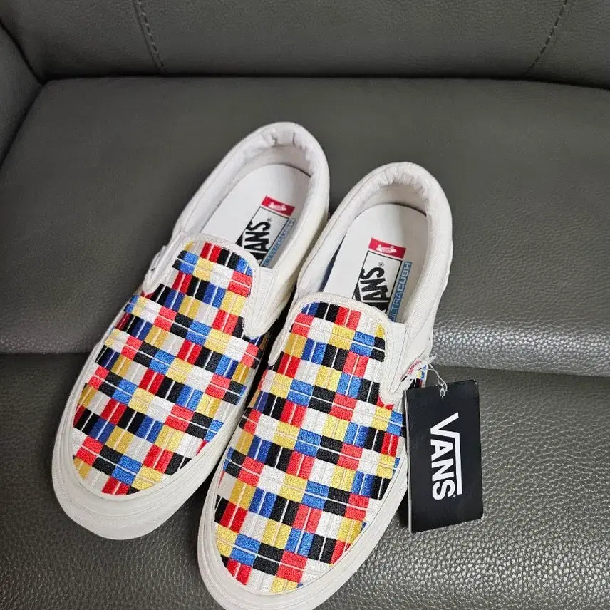 [BUNJANG] Vans x Case Study Slip-On Shoes / 반스X케이스스터디 슬립온.260(새상품)