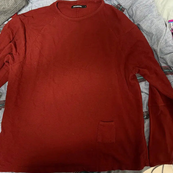 [BUNJANG] Haechiroom Pocket Long Sleeve Shirt / 해칭룸 포켓 롱슬리브
