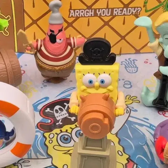 [BUNJANG] Burger King SpongeBob SquarePants Movie Toy Complete Set (New) / 2025 버거킹 스폰지밥 무비 토이 전종 새제품
