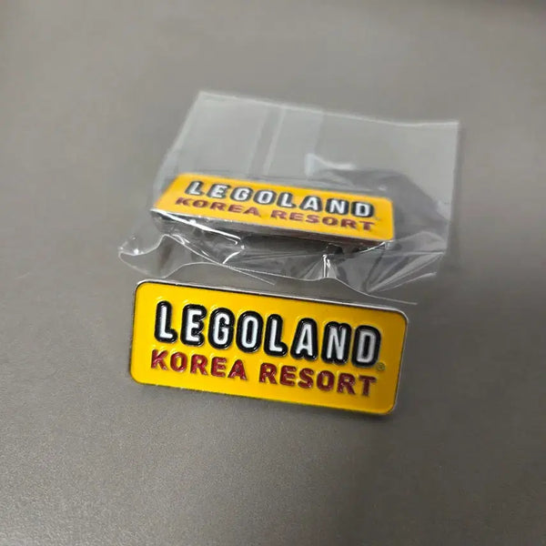 [BUNJANG] LEGOLAND Resort Badge Set / Lego 레고랜드 리조트 뱃지