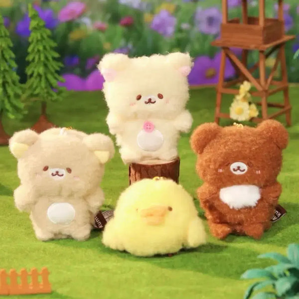 [BUNJANG] Rilakkuma Korilakkuma Honeybee Secret Mascot Doll Keyring (Overseas Edition) / (예약) 리락쿠마 코리락쿠마 해외판 꿀벌 시크릿 마스코트 인형 키링