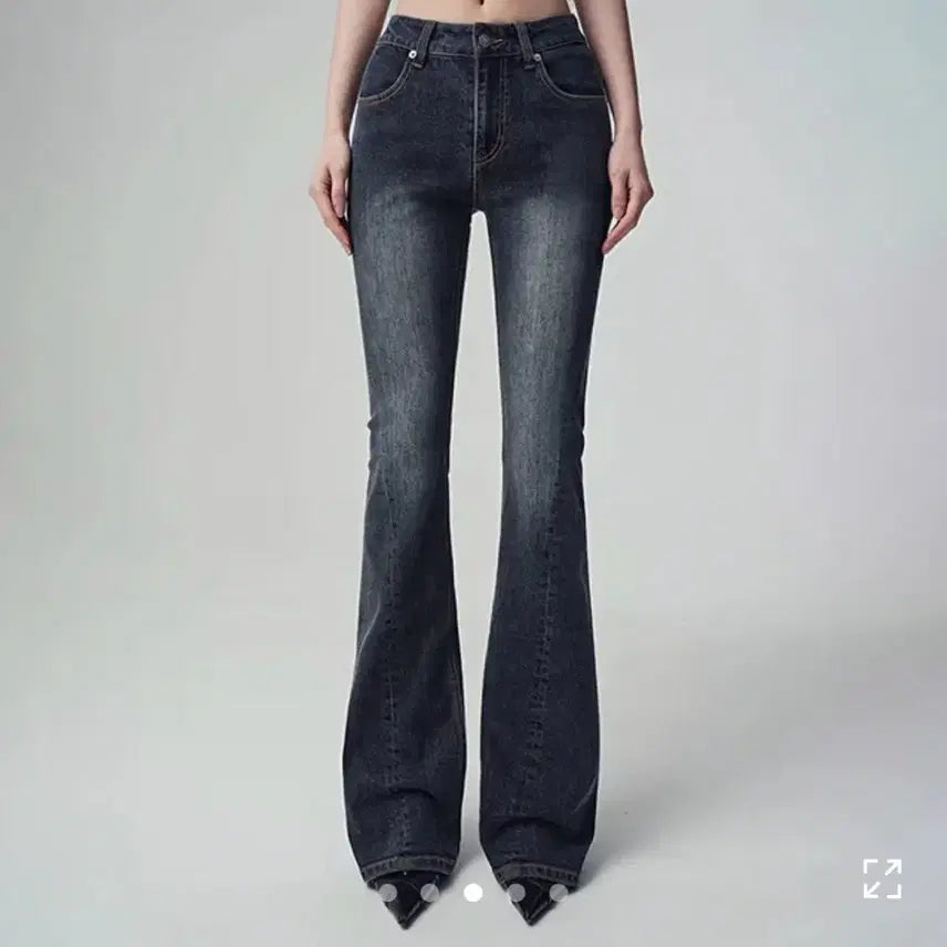 [BUNJANG] Urban Dress Shadow Line Bootcut Pants / 어반드레스 쉐도우 라인 부츠컷 팬츠