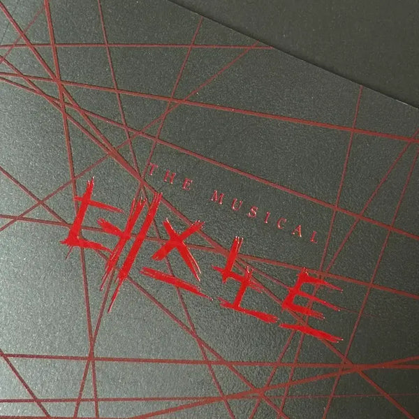 [BUNJANG] Death Note Musical 3rd Mini Program Book - Kim Sungchul, Xia Junsu / 뮤지컬 데스노트 3차 미니 프로그램북 플북 김성철 김준수 시아준수