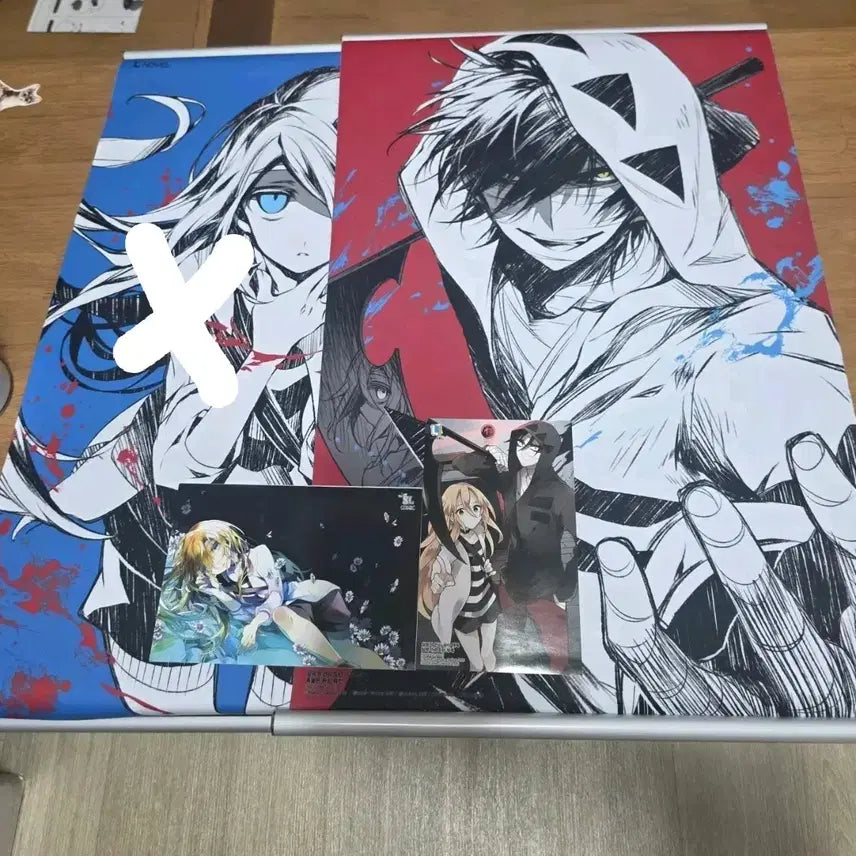 [BUNJANG] Angels of Death Tapestry Set & Manga / 살육의 천사 테피스트리,만화책