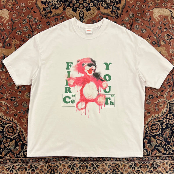 [BUNJANG] Pierce Us White T-Shirt (L) / (L) 피어스 유스 화이트 티셔츠