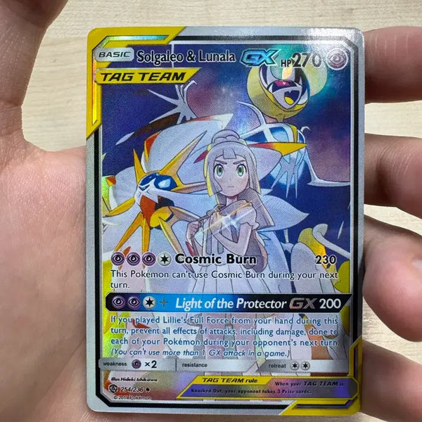 [BUNJANG] Solgaleo & Lunala GX SR (English Edition) / 영문판) 솔가레오&루나아라 GX sr