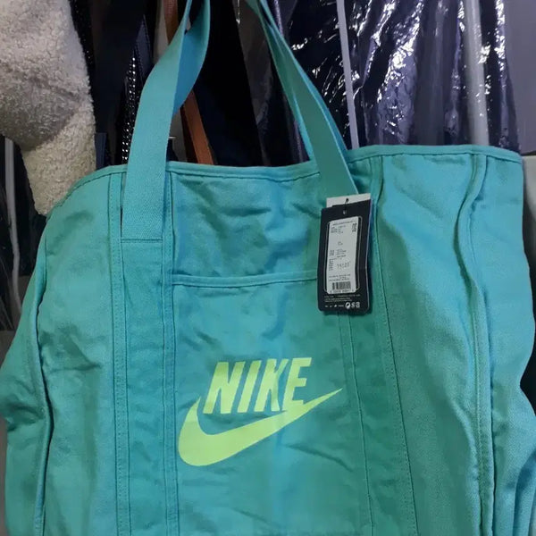 [BUNJANG] Nike Mint Tote Bag / 나이키 토트백 민트색