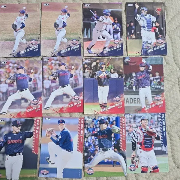 [BUNJANG] KBO Baseball Team Lotte Bundle Set Photocard / KBO 포토카드 롯데 일괄(개별x)