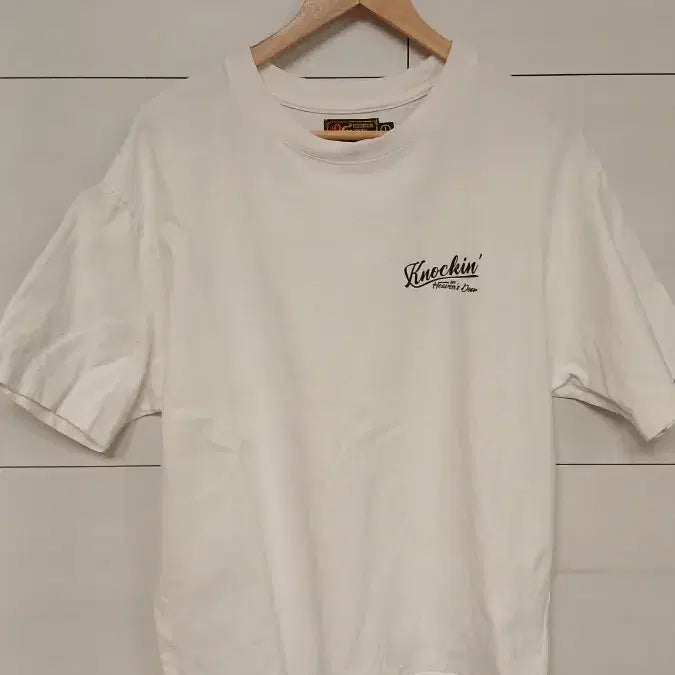 [BUNJANG] OGARP Vintage Casual T-Shirt White / 오가프 OGARP 빈티지 캐주얼 티셔츠 화이트