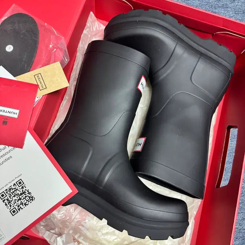 [BUNJANG] Hunter Original 2.0 Short Rain Boots / 헌터 오리지날 2.0 숏 레인부츠 280