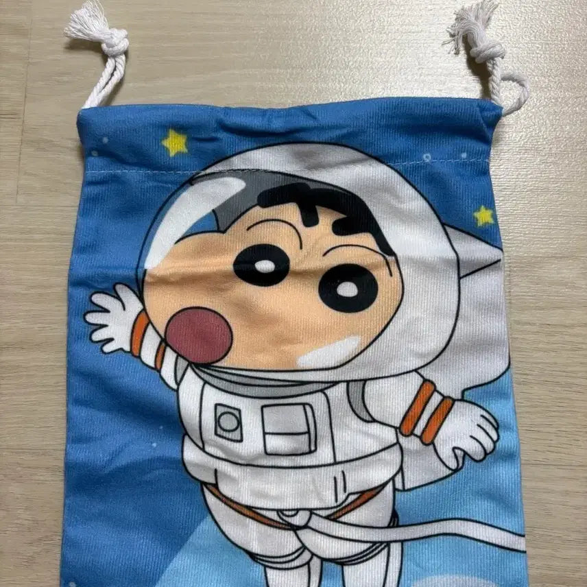 [BUNJANG] Crayon Shin-chan Astronaut Pouch Bag / 짱구 우주 우주복 여행 복조리st 파우치 가방 새상품